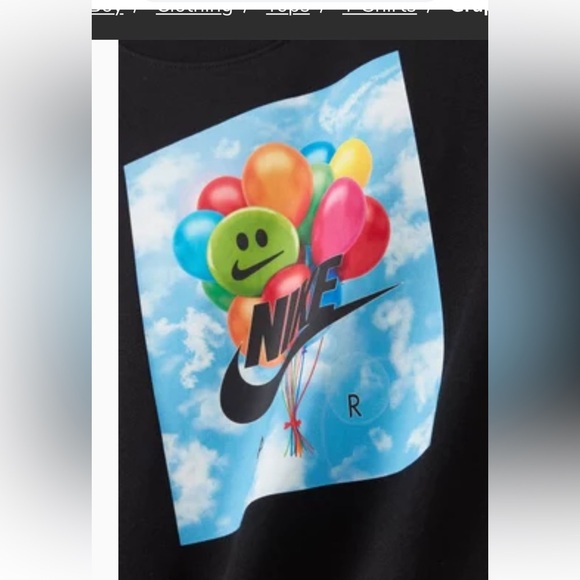 Nike Create Pack Graphic Balloon Tee Shirt - Picture 9 of 14